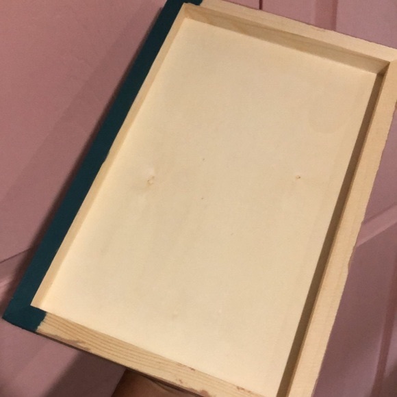 🌕⛰ Boho Original Artwork: “Gold Mountain Moon” on 11.5”(L) x 8”(W) Wood Panel. - Picture 5 of 5